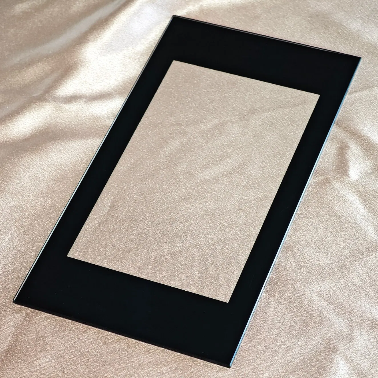 Clear LCD Window Tempered Glass Switch Panels