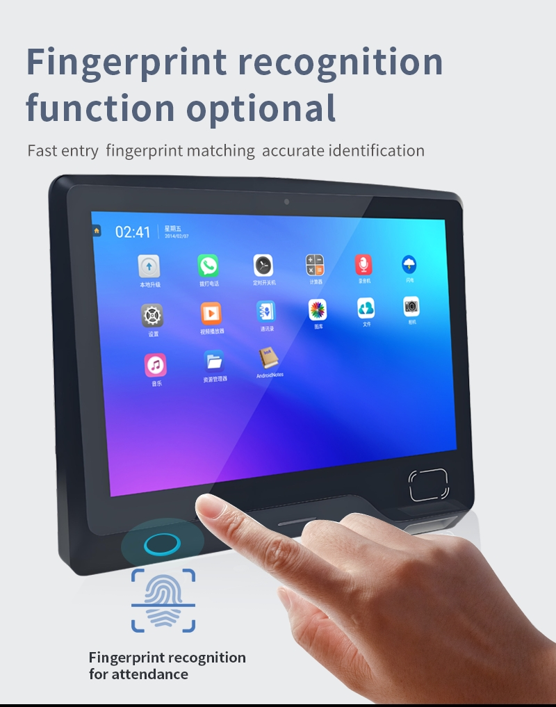 Capacitive Touch Screen Ultra-Wide Camera POS Terminal for Intelligent Management System