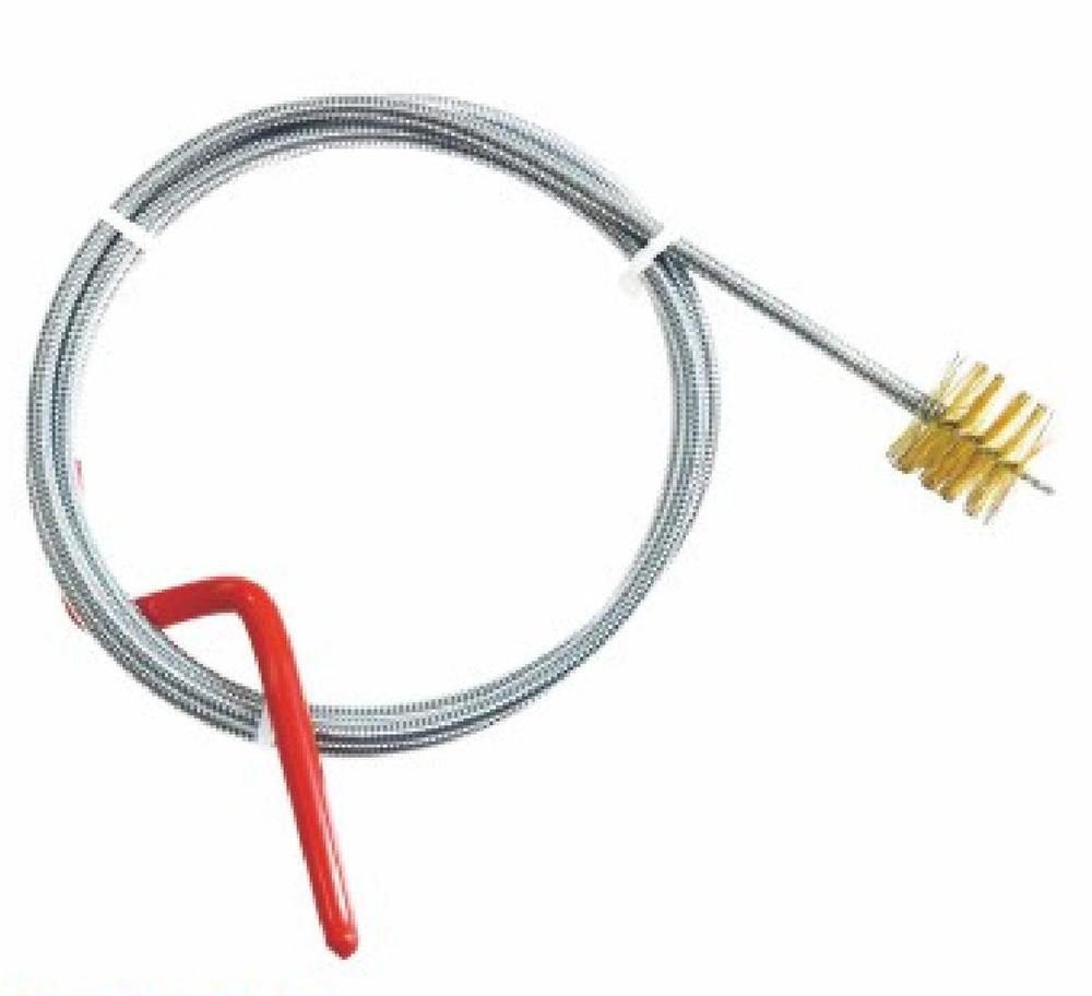 Трос для прочистки труб 6 мм, 5 м, с двумя ручками