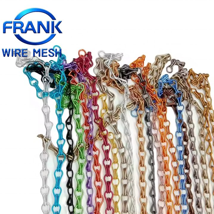 Metal Curtains, Easy to Install Chain Curtains, Anti for Kitchens Indoor Outdoor Decoration Bathroom Shower