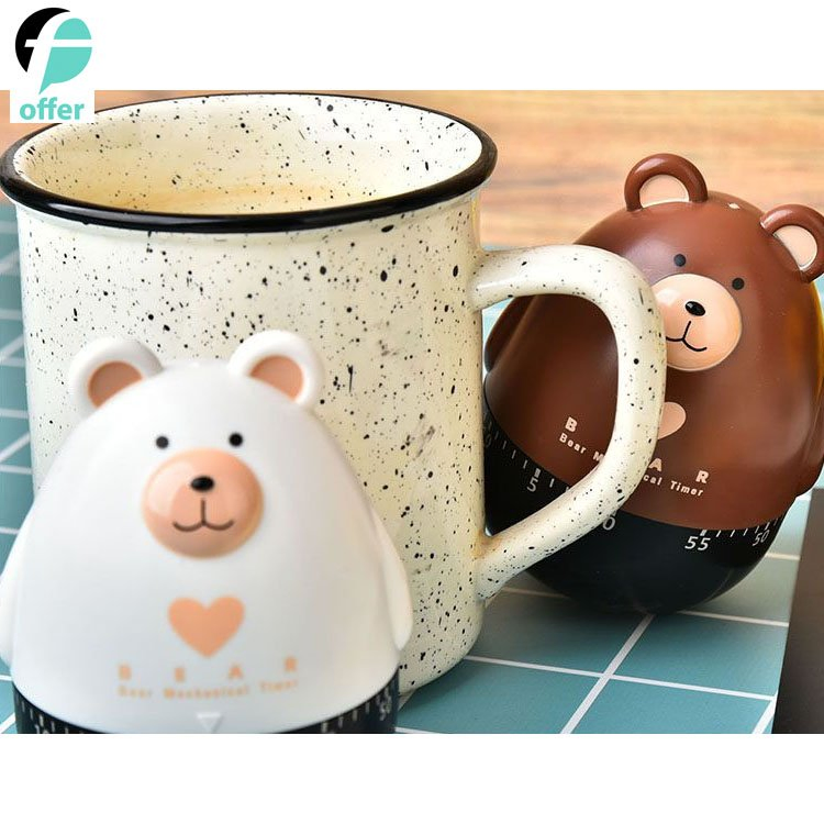 Lovely Bear Machinery Timer/ Kitchen Cartoon Timer