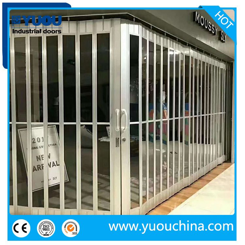 PC Folding Door for Commercial Application