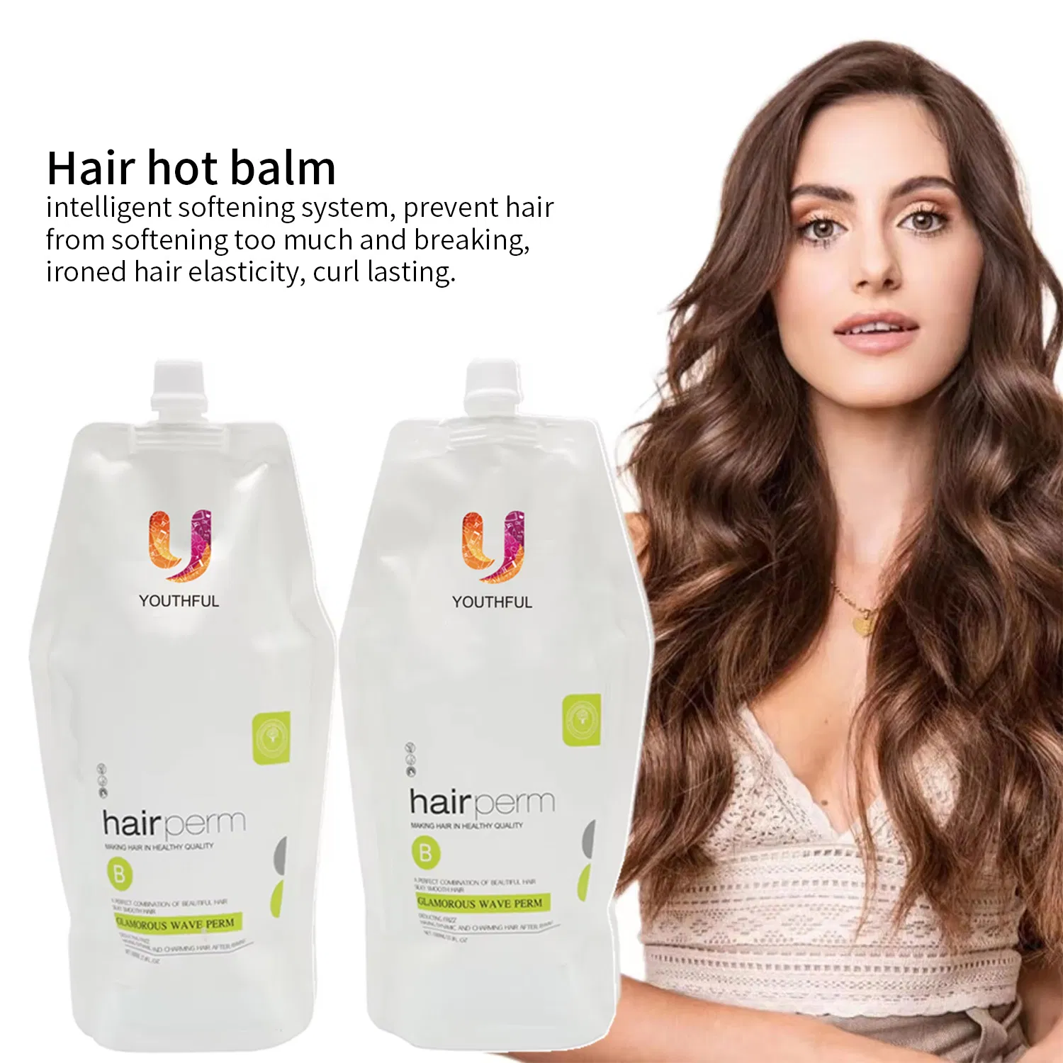 Permanent Curl Hair Replenish Moisture and Nutrients Effective Curly Perm Cream