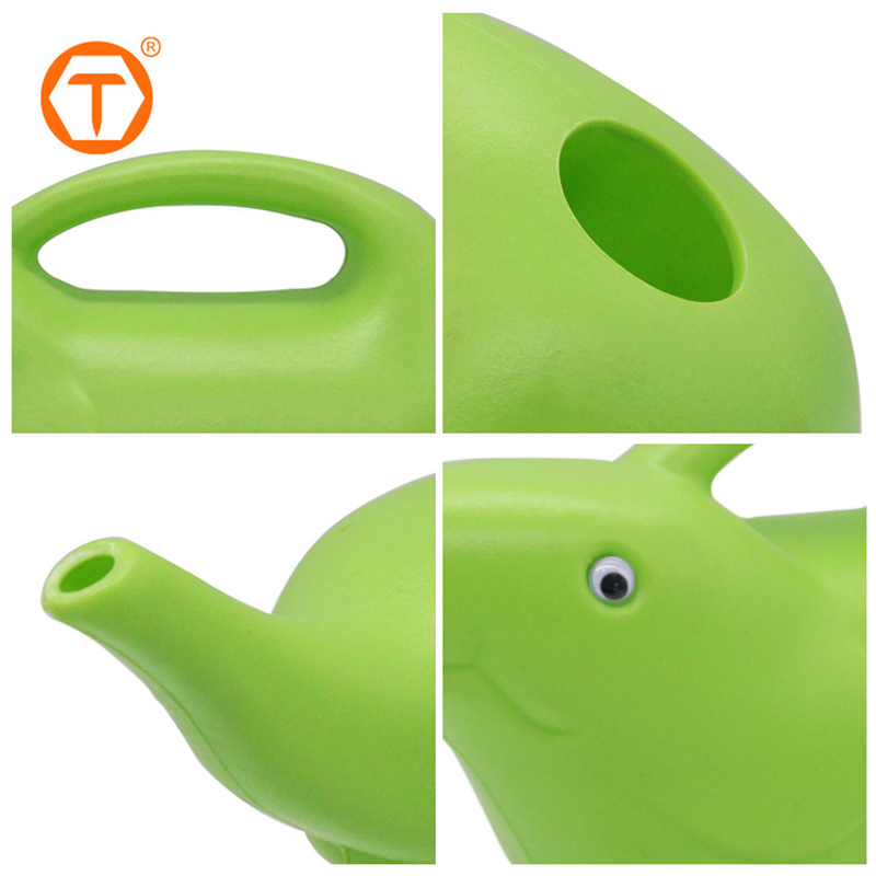2.2L Cartoon Decorative Cute Animal Kids Water Can Children's Garden Plastic Watering Can for Home Flowers