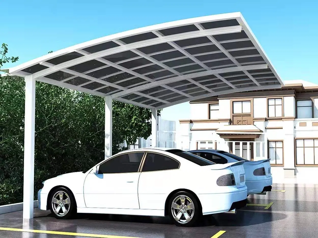 Outdoor Portable Home Storage Canopy House Garage Aluminium Large Car Shed Carport
