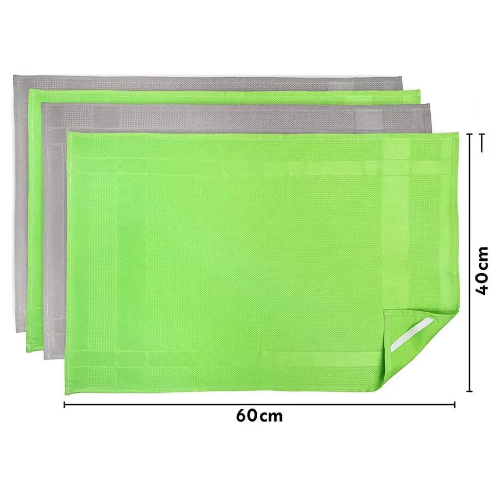 Esun Ultra-Absorbent Waffle Weave Tea Towel Perfect for Streak-Free Kitchen and Glass Cleaning