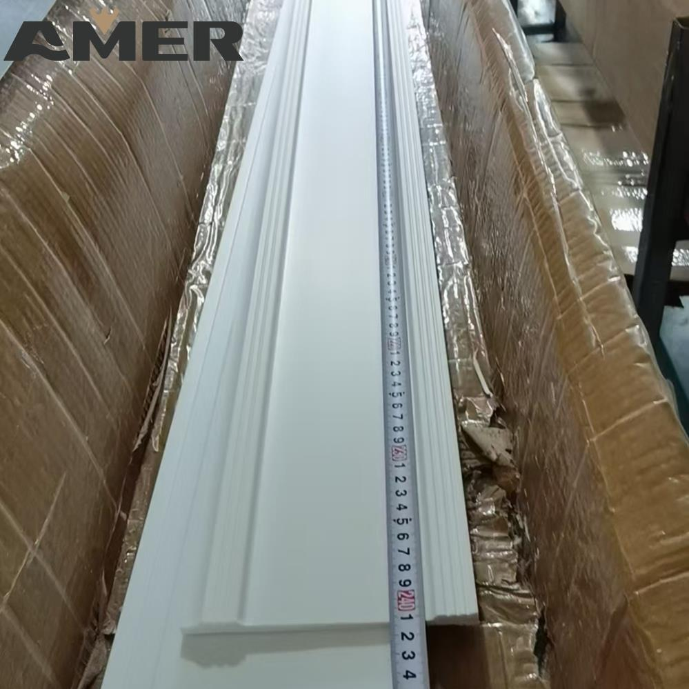 Interior Wall Floor Decoration PS Polystyrene Skirting Board Baseboard