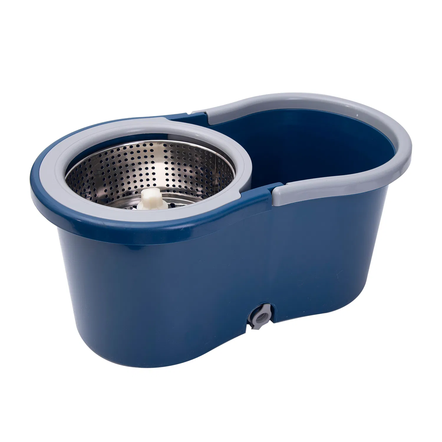 Ведро для отжима швабры с телескопической ручкой и насадками