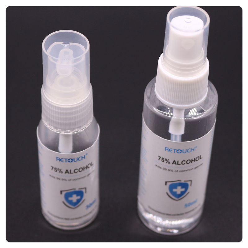 Waterless Pocket Anti Bacterial Spray Alcohol 75% Instant Hand Sanitizer