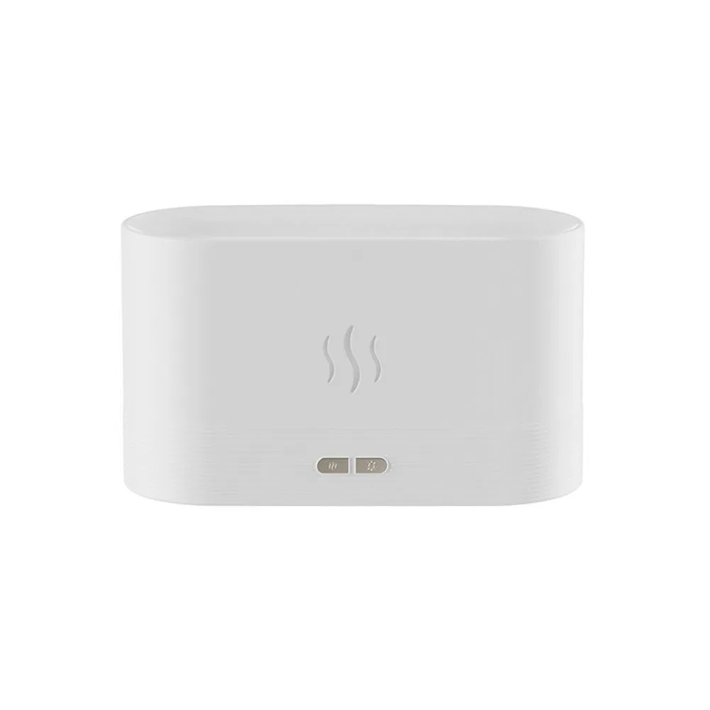 Fire Flame Aroma Diffuser Cool Mist Maker 180ml Bedroom USB RGB Colorful Aroma Diffuser Humidifier Flame