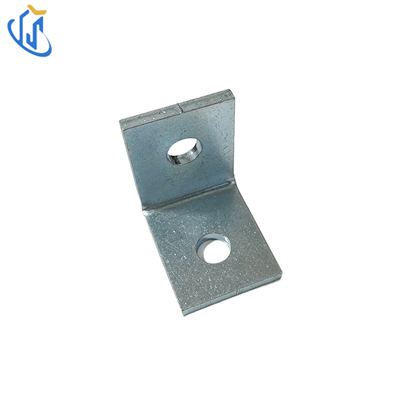 Carbon Steel Two-Hole 90 Degree Angle Connector for Anti-Seismic Bracing System
