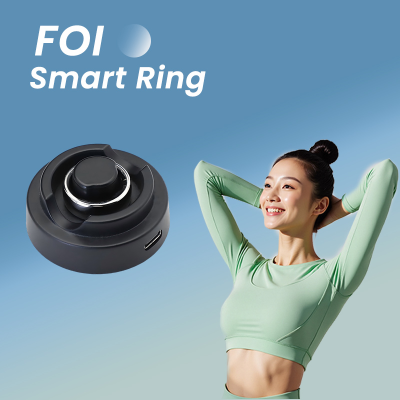 Electric Fitness Gadget Digital Tasbih Inteligentes Anillos Blood Pressure Monitor Health Smart Ring for Display Man