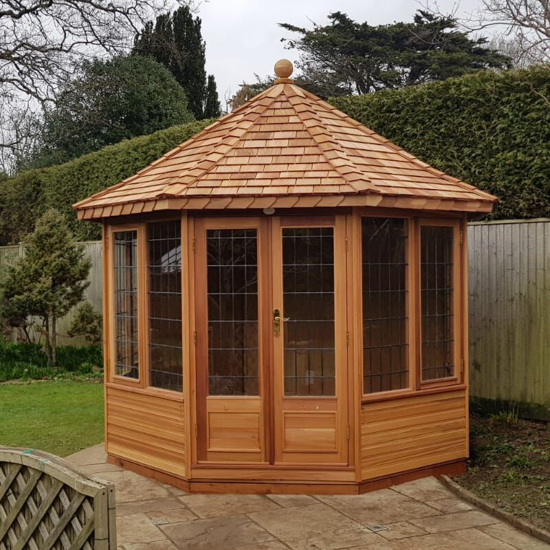 Courtyard Cedar Shed/Garden Wood Pavilion