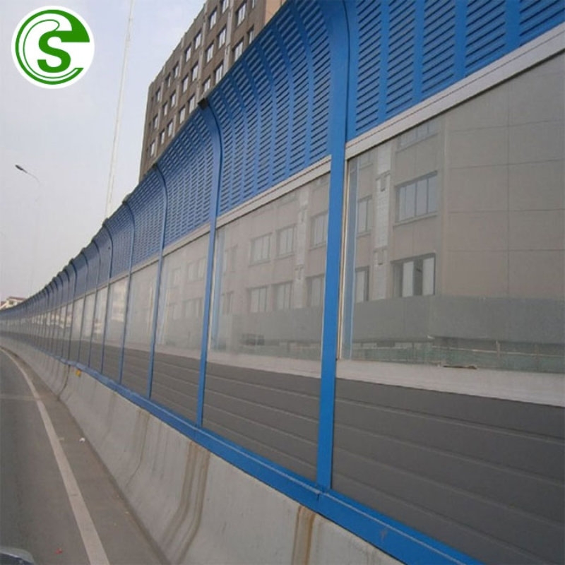 China Noise Barrier Soundproof Fence Panel for Bridge