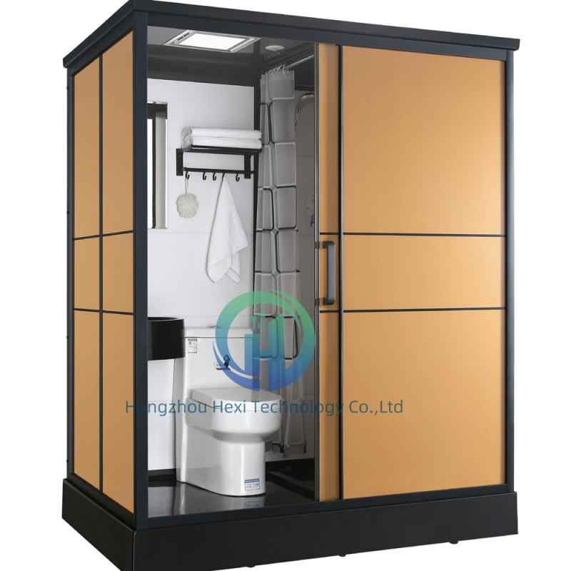 Modern Sanitary Ware Toilet and Shower Prefab Bathroom Unit