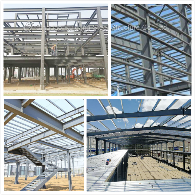 Prefabricated Metal Construction Steel Structure Wedding Hall /Conference Hall Hot DIP Galvanize