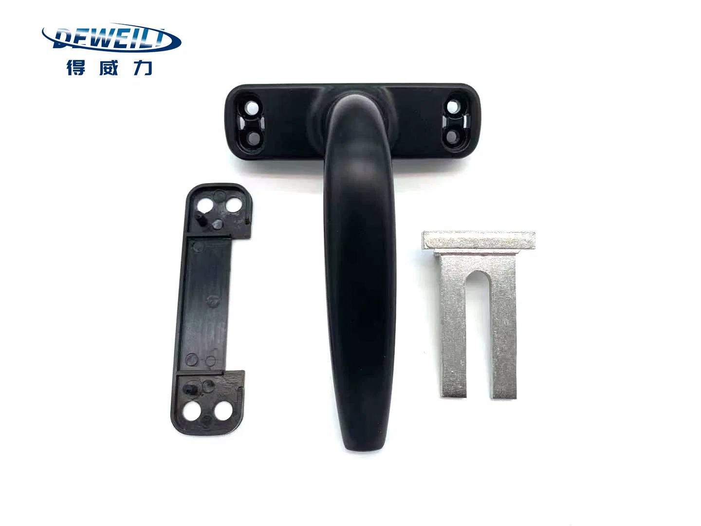 Custom Finish Small Size Aluminum Alloy Sliding Window Handle Fittings