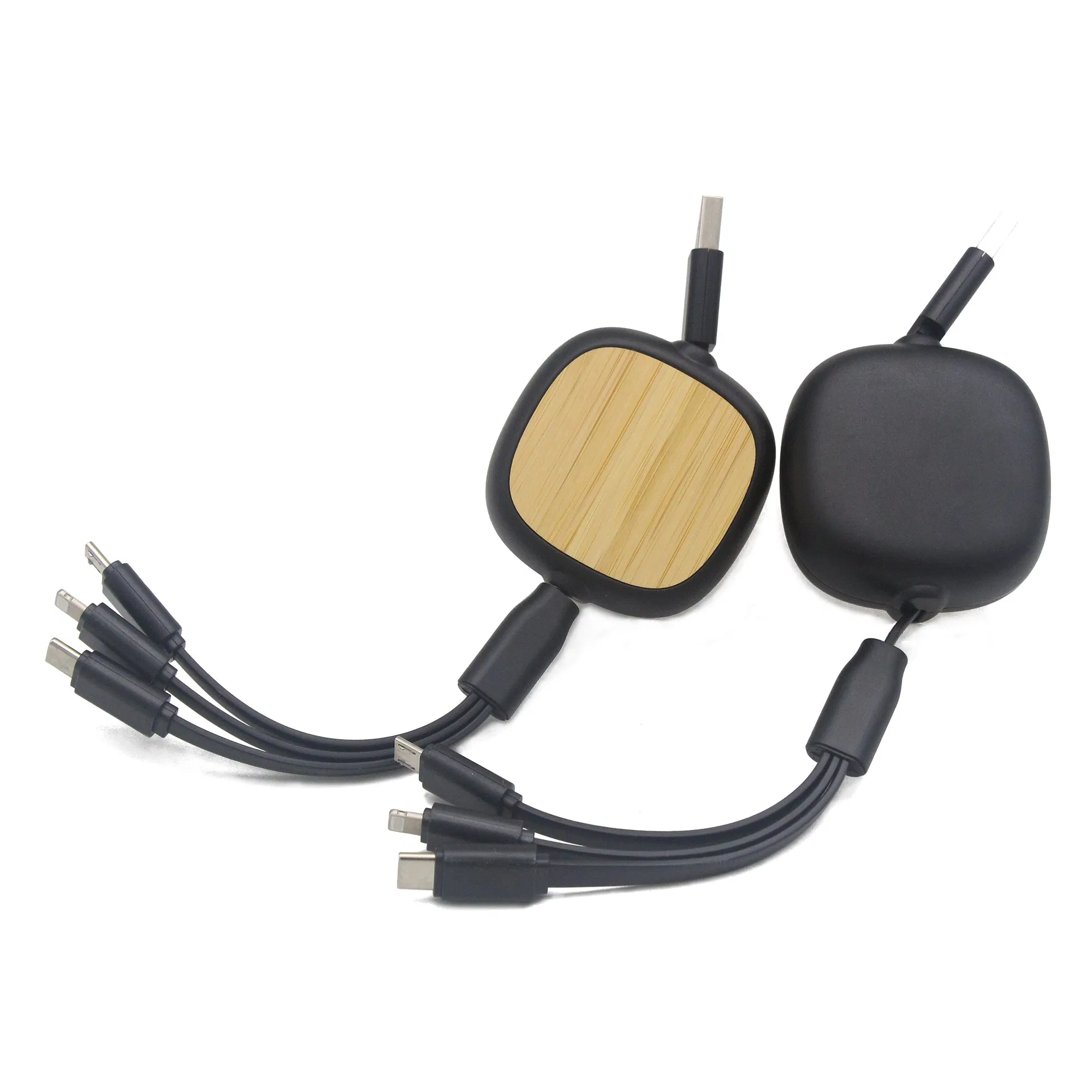 Three-in-One Data Cable Three-Wire Car Charging Cable Logo Small Gift Wholesale Mobile Phone Charging Cable