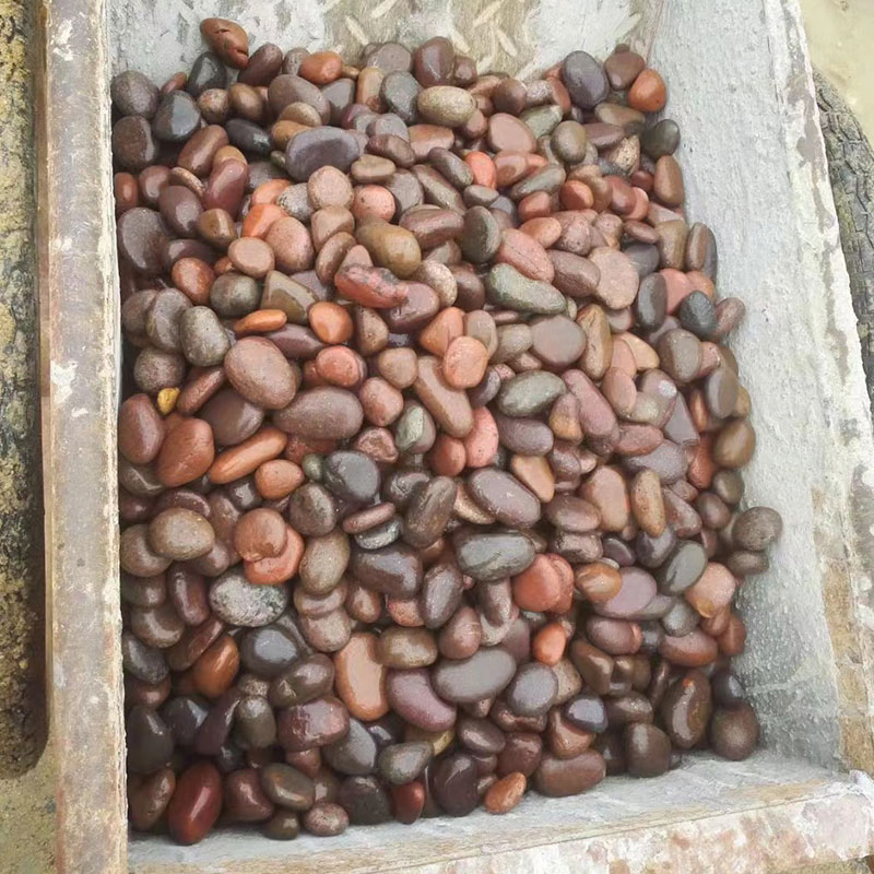 Muti Color Yellow/White/Grey/Red River Stone Pebble for Outdoor Decoration Garden Landscaping Price