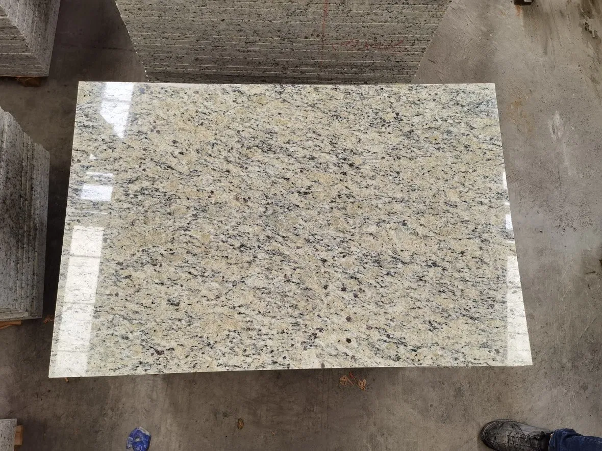 Santa Cecilia Granite/Stone Countertop Wholesale Kitchen Furniture Bathroom Bullnose Vanity/Top