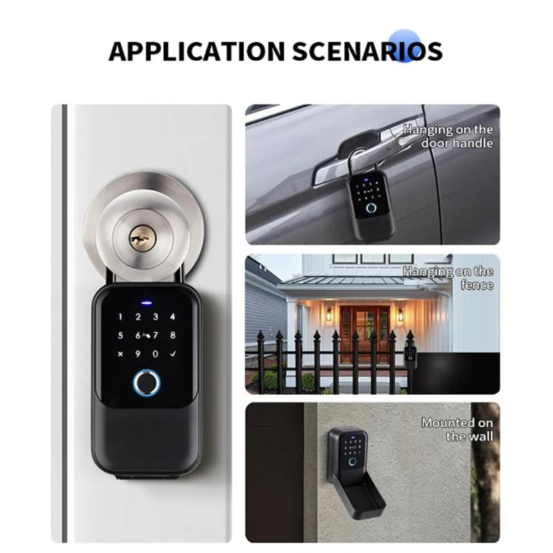 Wireless Fingerprint Code Digital Safe Smart Storage Smart Key Lockbox
