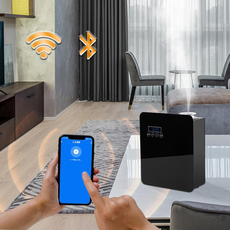 Wall Mounted Aroma Oil Diffuser Home Fragrance Oil Diffuser Scent Machine Control Aroma Diffuser