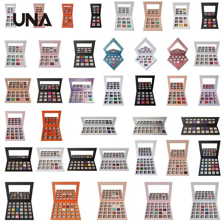 Cosmetics Supplier Hot Color Glitter Matte Eye Shadow Vegan Waterproof Pigment Makeup Private Label DIY Single Eyeshadow Palette