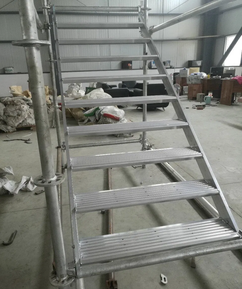 Z-Stairs Aluminum / Steel Ringlock Scaffolding Staircase