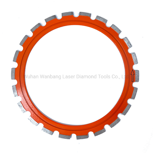 350mm Laser Welded Diamond Ring Saw Blade Concrete Saw Blade for Reinforced Concrete Deep Cutting