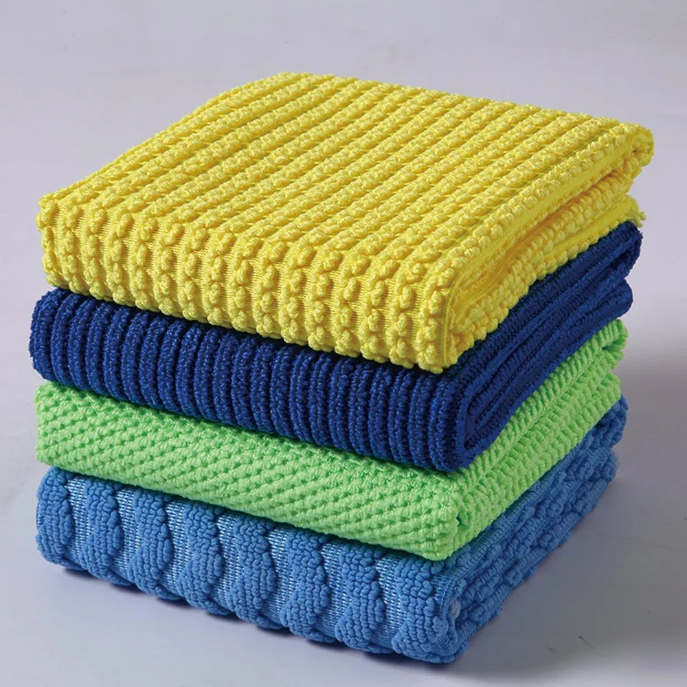 Luxury Kandler Series 30*30cm Microfiber Towel Car Glass Wipin Dusters Kitchen Dishcloth