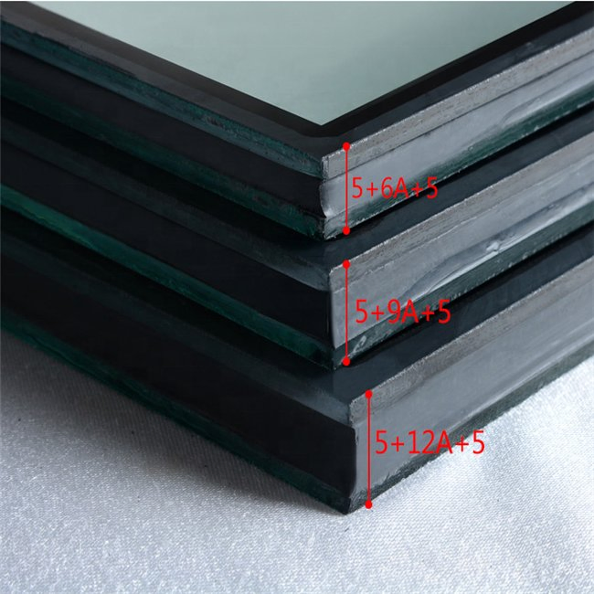 Heat Insulated Glass Double Pane Tempered Glass for Double Glazing Curtain Wall