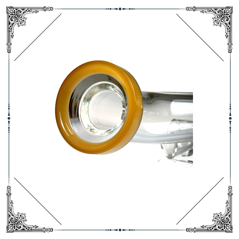 Customized Smoking Set DAB Rig Glass Pipe Smoking Water Pipe Glass Bubbler with Double 8 Arms Percs