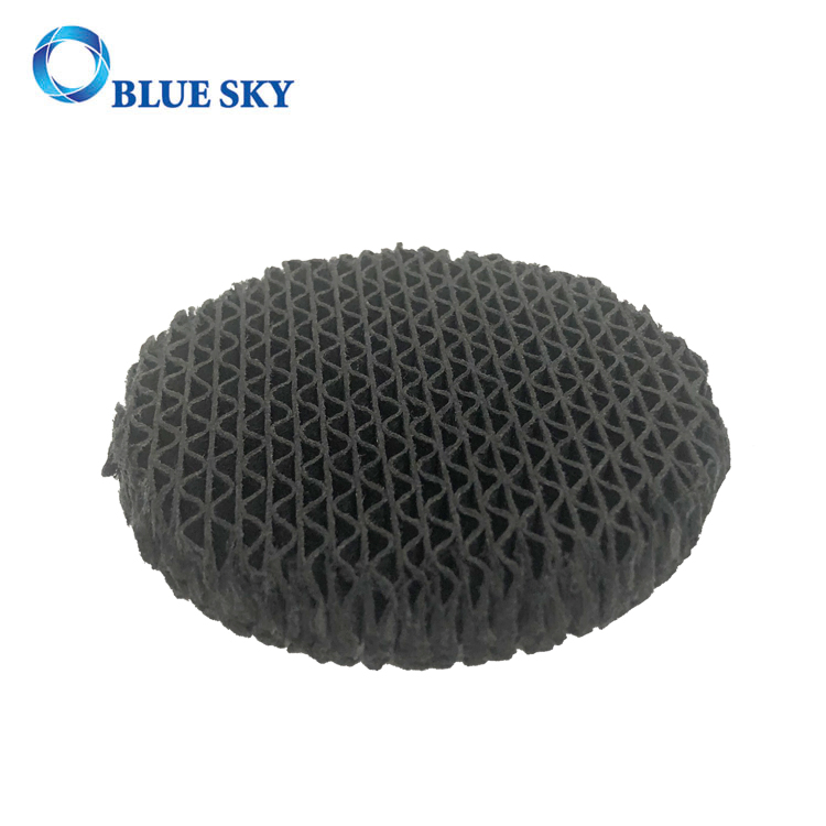 Customized Round Black Carbon Dust Porous HEPA Filters for Vacuum Cleaner and Air Purifier