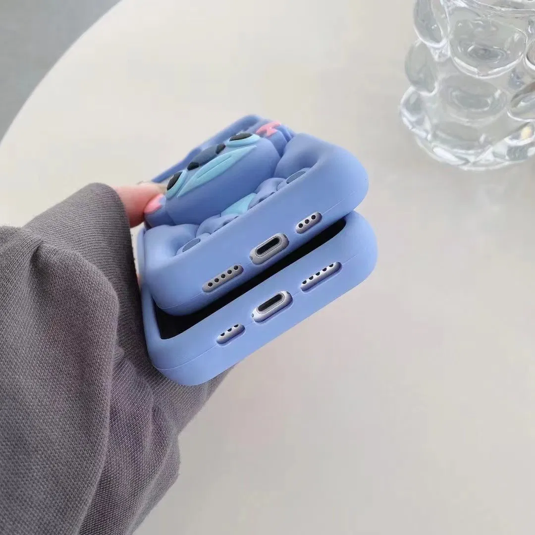 Чехол-держатель Стич для iPhone 11-13 16 PRO
