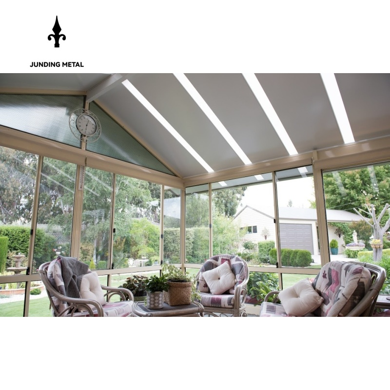 Latest Products Double-Glazed Insulated Glass Sunroom for All Season Enjoyment