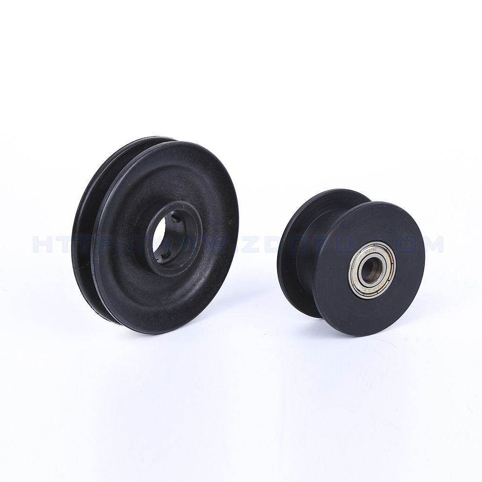 Injection Moulding Overmolding Factory Nylon Plastic Pulley Wheels