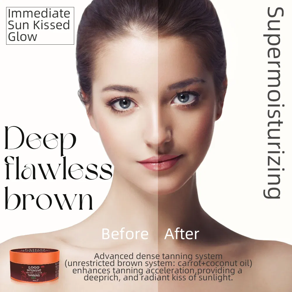 Beauty Cosmetics Skin Care Tanning Cream Tan Accelerator Body Shimmer Tanning Gel
