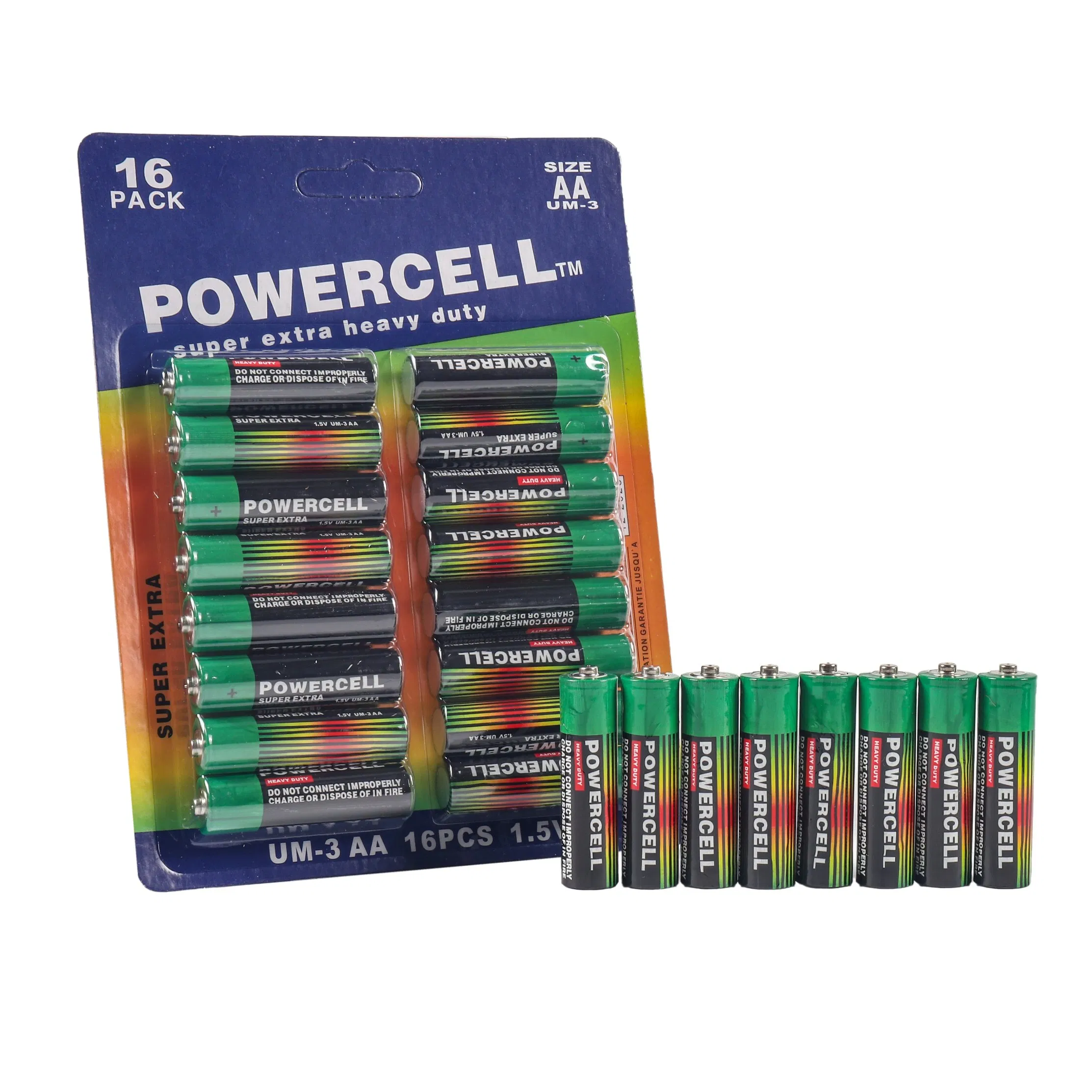 Щелочная батарейка AA PowerCell, 1.5В (4 шт.)