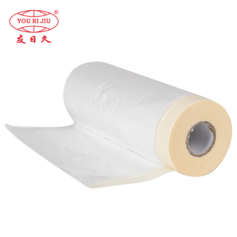 Yourijiu 30 50 100cm Decoration Car Painting Spray Protection PE Film Compose Washi Masking Covering Tape