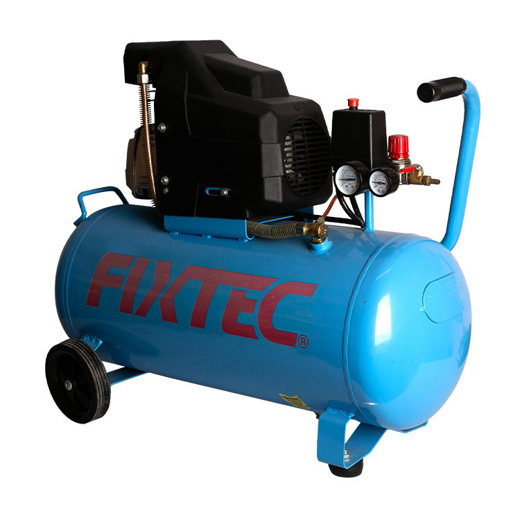 Промышленный компрессор Fixtec 1800W 50L безмасляный