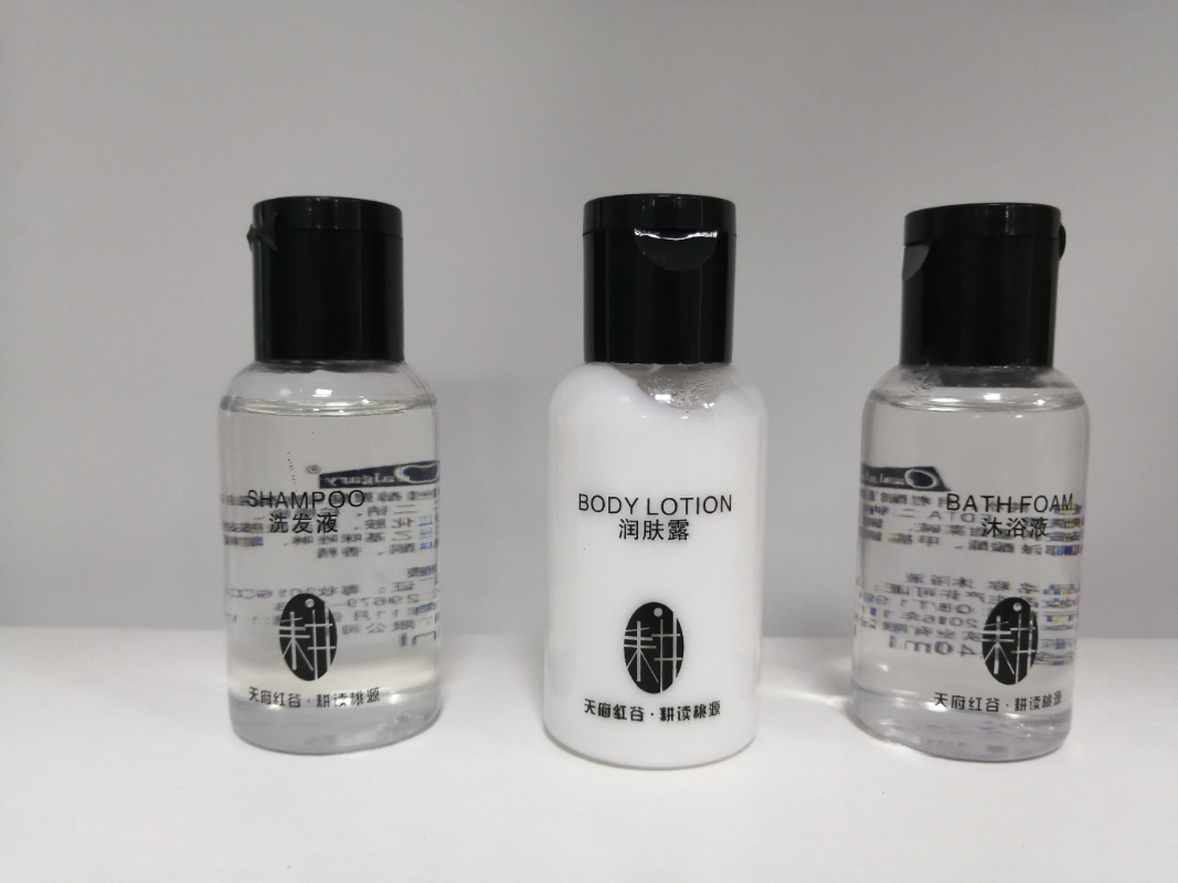 40ml Natural Refreshing Anti Dandruff Bottle Shampoo for Hotel Bath Room