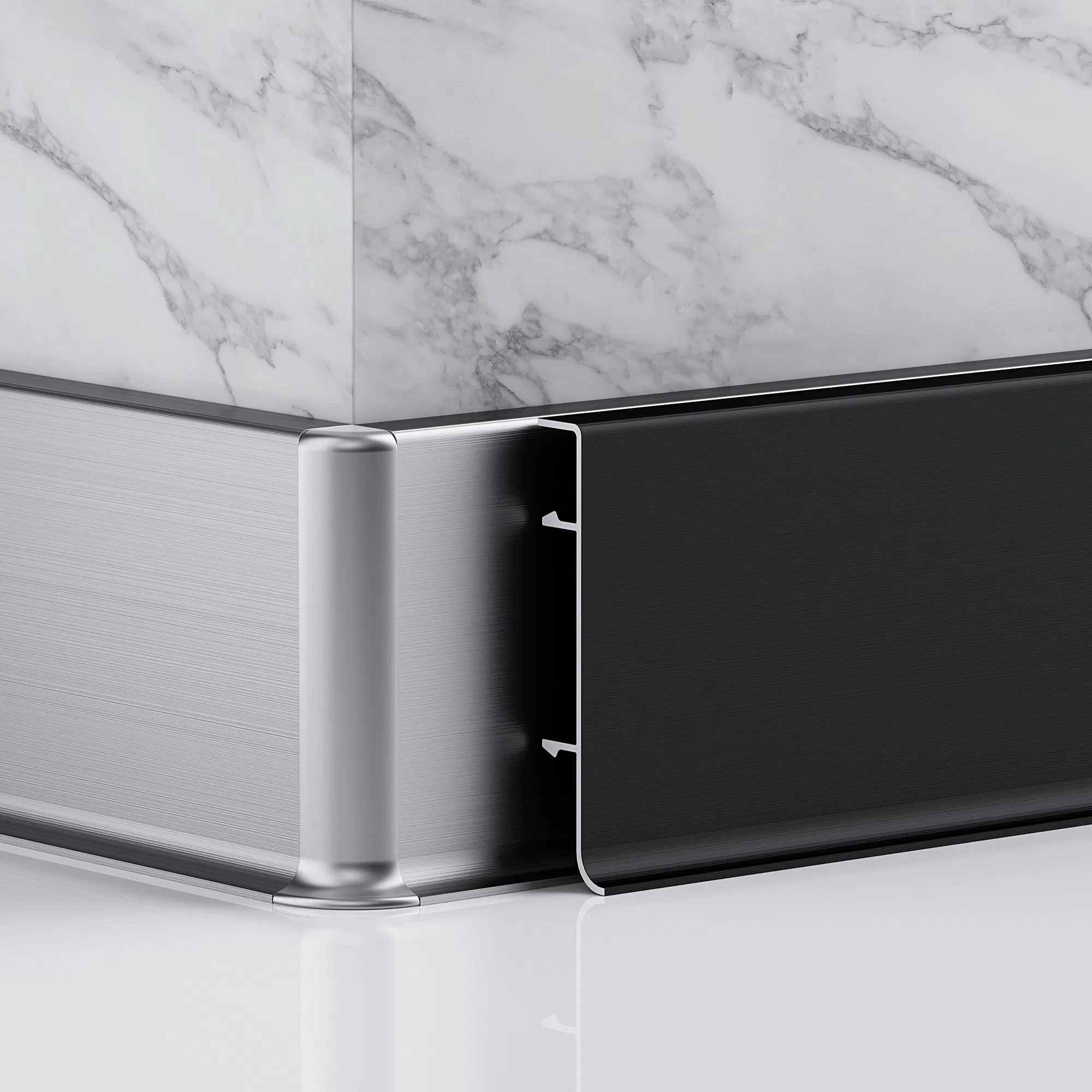 High-Quality Aluminum Baseboard Skirting Board for Modern Interiors