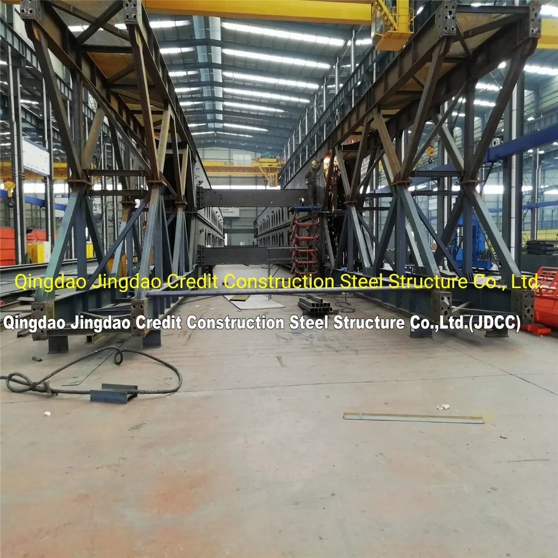 High Strength Steel Structure Construction Building Material for Beams and Columns Steel Rack