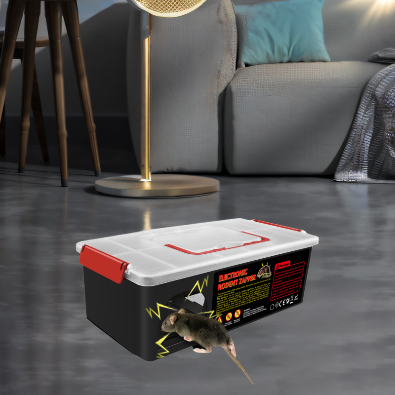 High Voltage Electronic Mouse Zapper Rat Trap for Effective Rodent Control