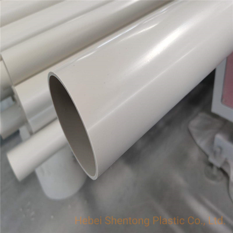 Water Supply 20-250mm PVC Pipe Underground Drainage Plastic Pipe