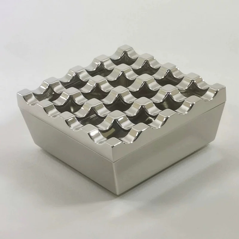 Металлическая пепельница из алюминиевого сплава, 9/16 отверстий