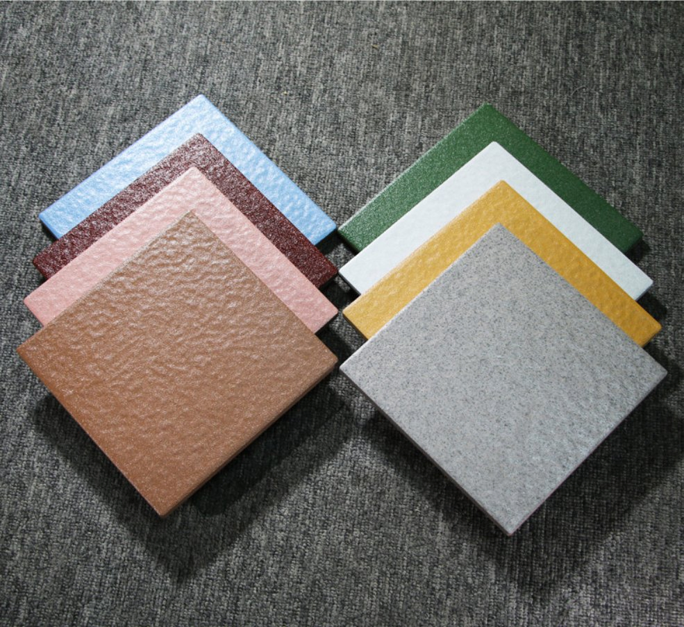 Плитка для гаража 200x200 мм противоскользящая, влагозащитная