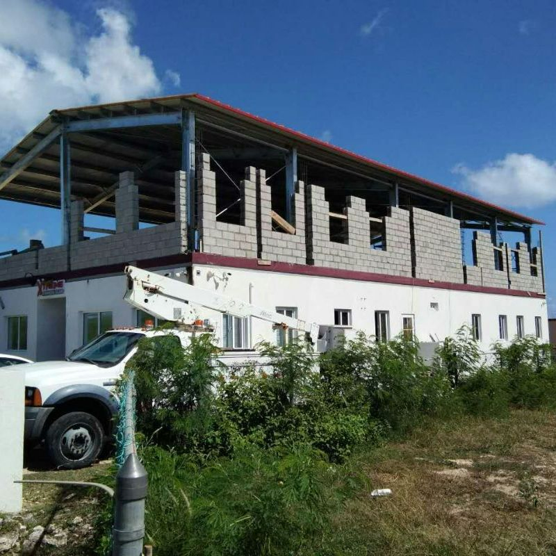 Prefabricated Light Steel Frame Car Garage Auto Repair Warehouse (XGZ-SSWH010)