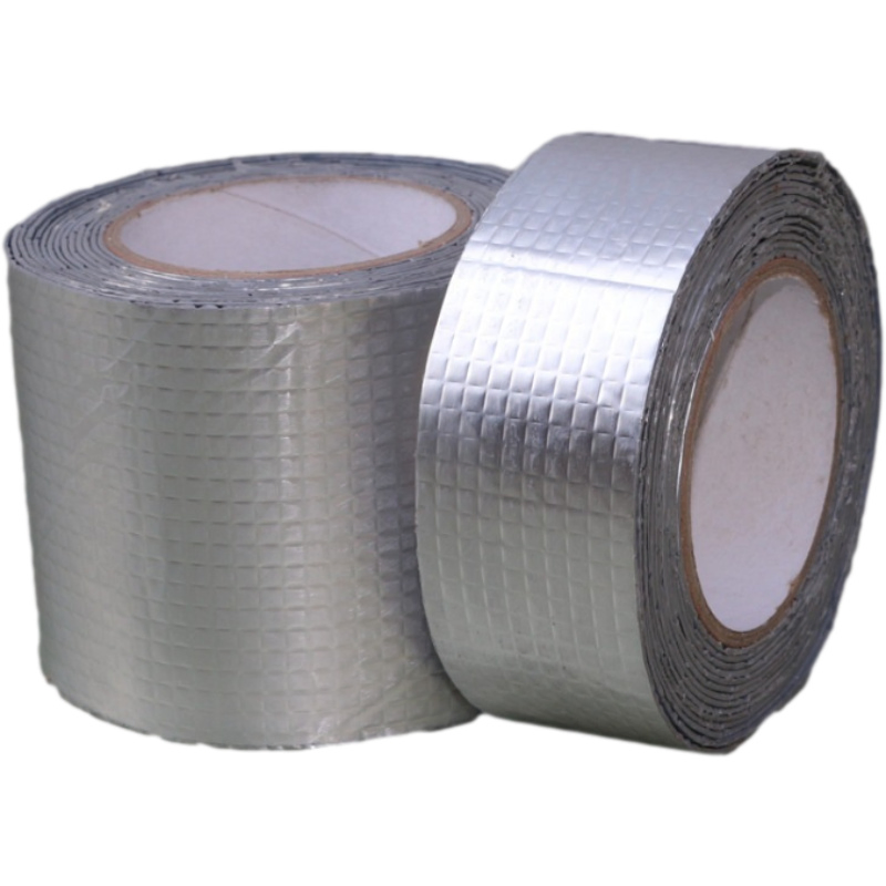 View Larger Imagesharewaterproof Self Adhesive Bitumen Asphalt Repair Tape with New Aluminum Foil Surface