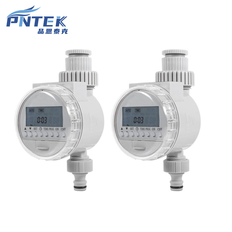 Pntek Irrigation System Water Timer Digital Timer for Garden